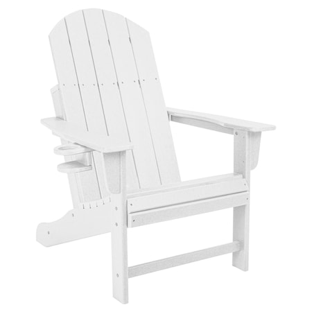 Heavyduty Adirondack Chair, White